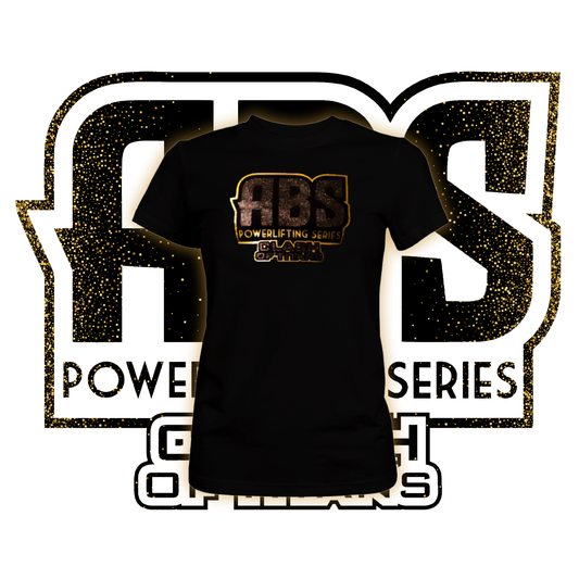 Black & Gold  Clash Tee Women - Testo Wear 