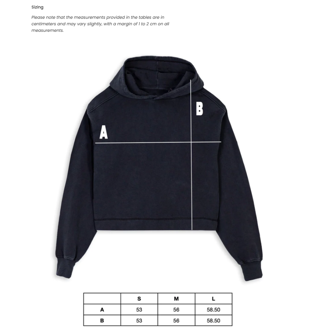 Cropped Hoodie Basic One